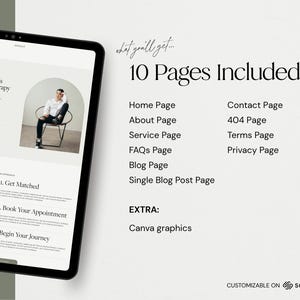 Squarespace website template designed for therapists, counsellors, psychologists, and wellness coaches looking to create a calm, modern, and professional online presence. Features a premium, minimalist design with a clean layout ideal for showcasing services, building client trust, and encouraging bookings. Fully editable in Squarespace and responsive across all devices, making it easy to customize and launch a polished website quickly and efficiently for any wellness or service-based brand.