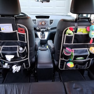2 in 1 Car Seat Gap Organizer, Universal Fit, Adjustable Storage Pockets -  Car Interior Parts, Facebook Marketplace
