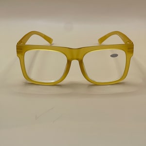Unisex Oversized Matt reading glasses