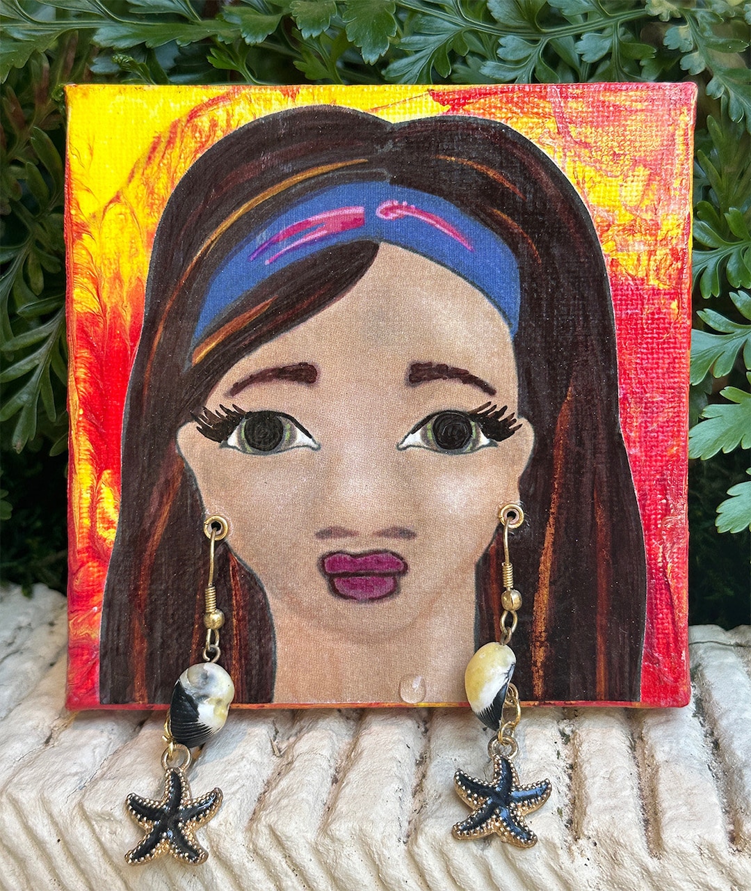 Starlight 4x4 Warrior Women of the World ™ Original Jewelry Painting
