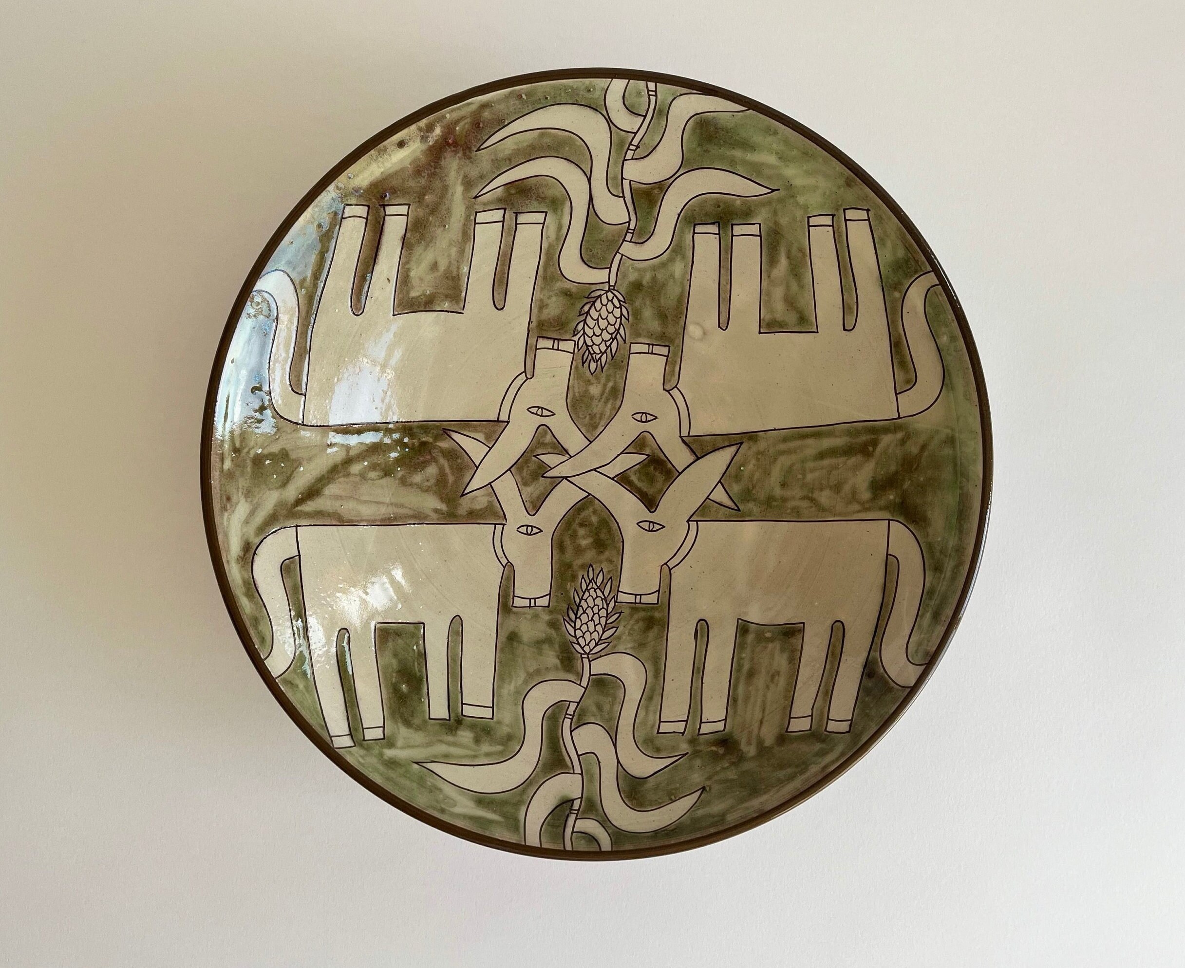 Luxor terracotta dish