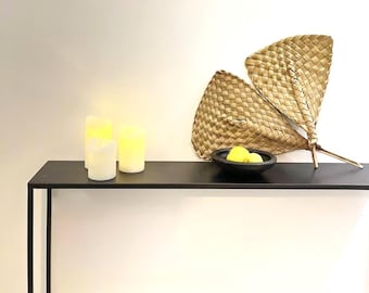 Woven Raffia Fan – Natural Craft for Wall Decor & Boho Summer
