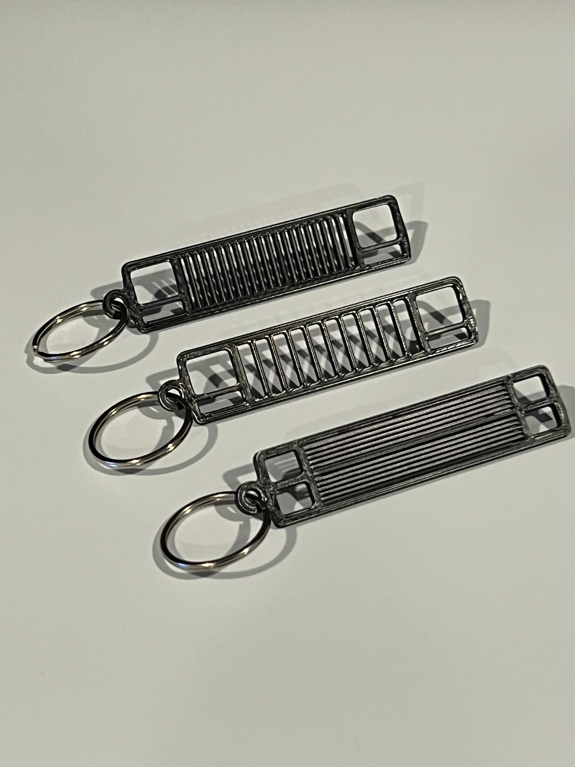 Boosted4point0s Jeep Wagoneer XJ Quad Headlight Grille Keychain