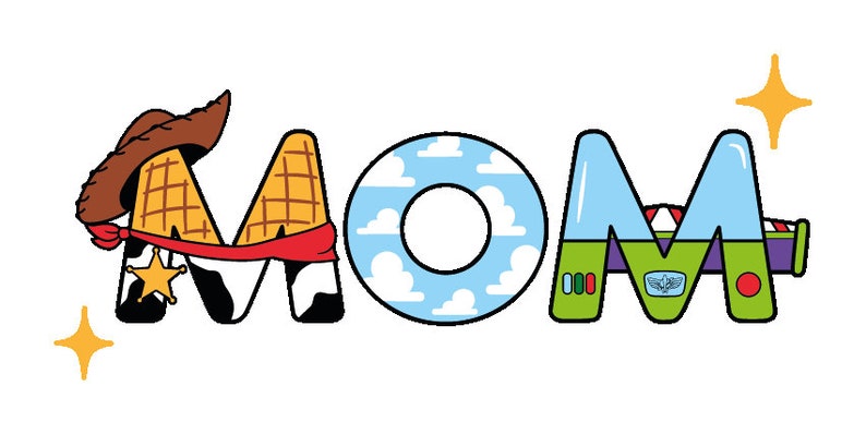 Toy Story Dad, Mom, Sis, Bro Svg, Png, Pdf, Jpg - Etsy