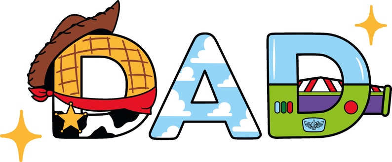 Toy Story Dad, Mom, Sis, Bro Svg, Png, Pdf, Jpg - Etsy