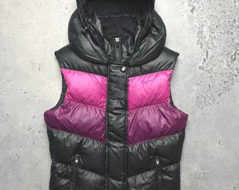 ジャケット・アウター 90s 00s old gap tech gimmick down vest VTG GAP Windbreaker Vest Jacket Mens XL Black Sleeveless