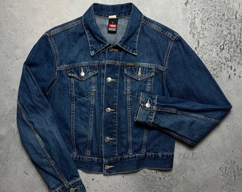 Vintage Diesel Size L - XL Denim Jacket Jeans Jacket Blue