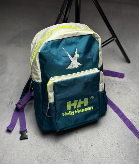 （古着）00s 90s HELLY HANSEN リュックサック　メッシュ 古着）00s 90s HELLY HANSEN リュックサック メッシュ 古着）00s