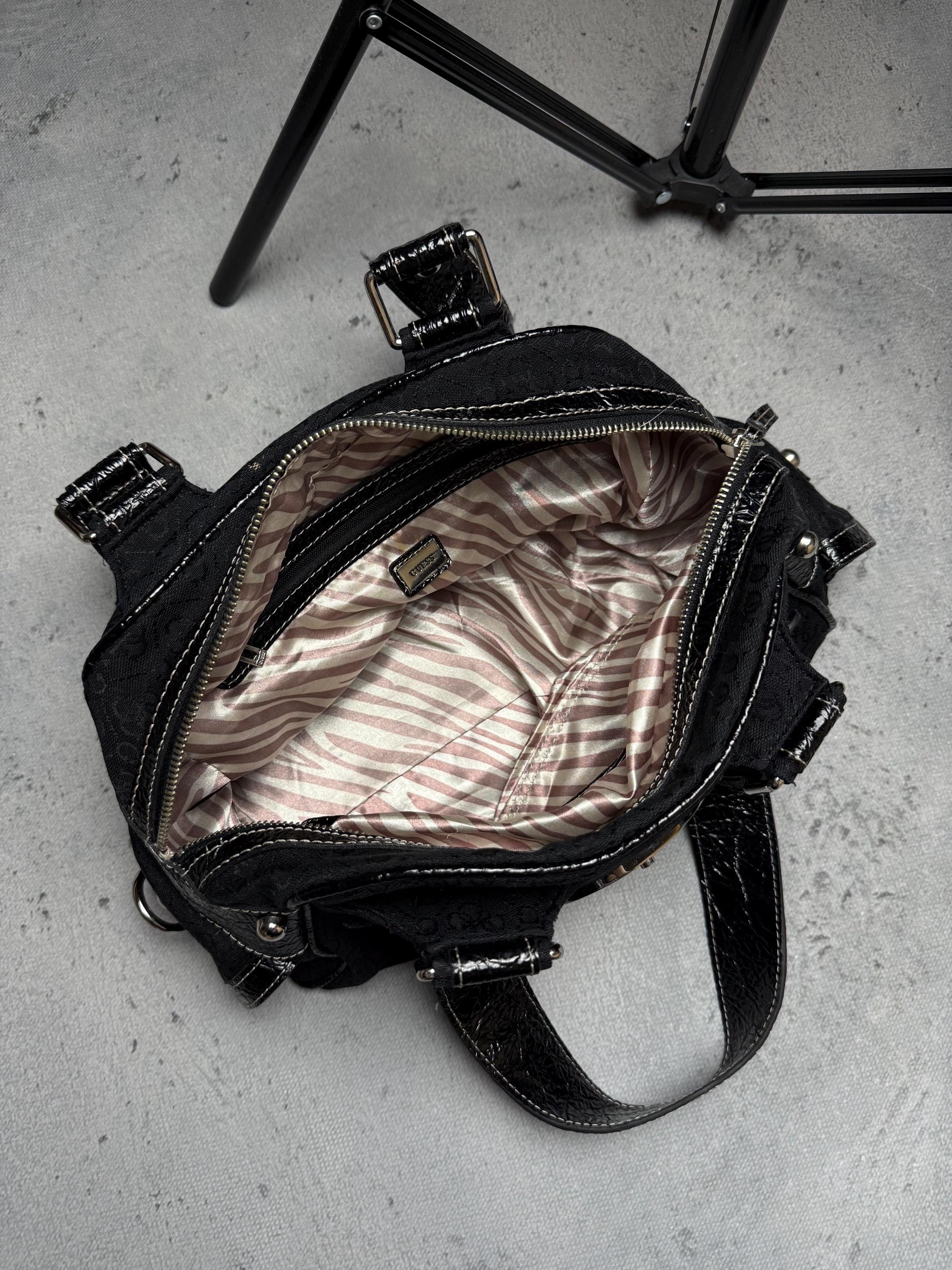 Guees Shoulder Buckle Logo Bag Opium Y2K Avant Garde 90s 00s - Etsy