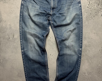 Burberry Brit Vintage Classic Jeans Denim Pants 90s y2k Rare