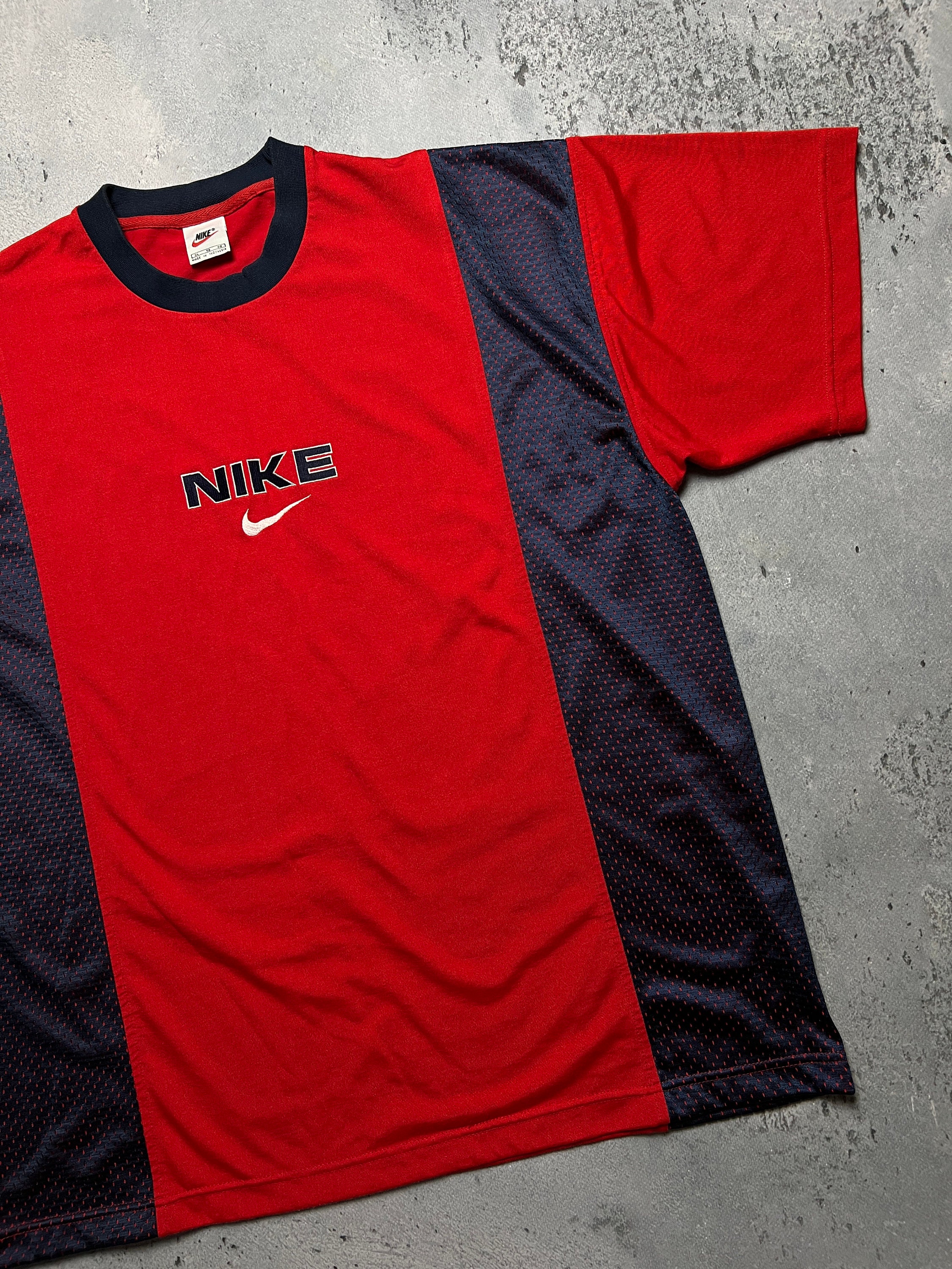 90'S Nike One Point Logo T-shirt Made in USA Men's XL Vintage cotton black type Vintage Second Hand main image 1