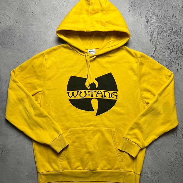 Vintage 90s Wu Tang Clan Rap Hoodie Rare Streetwear Hype
