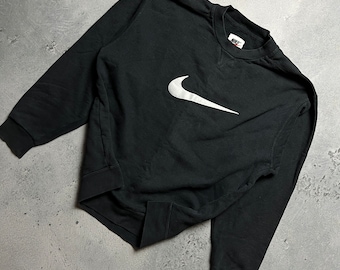 Vintage Nike 90s Center Swoosh Sweatshirt Crew