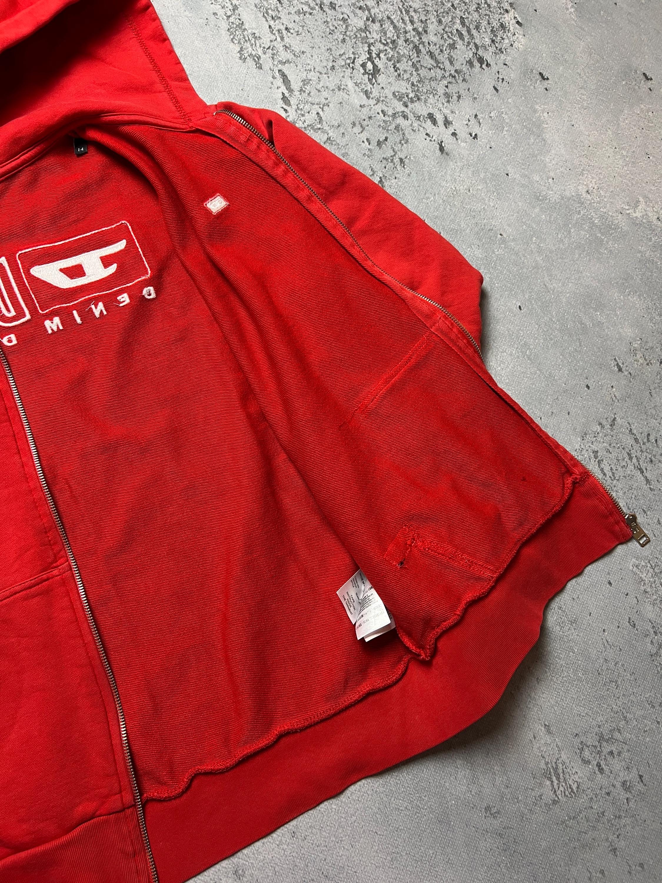 Diesel Vintage Hoodie Mohawk Punk Big Logo Y2k Archive 90s - Etsy