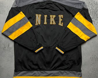 Giacca Nike Vintage Zipper con logo swoosh centrale anni '90