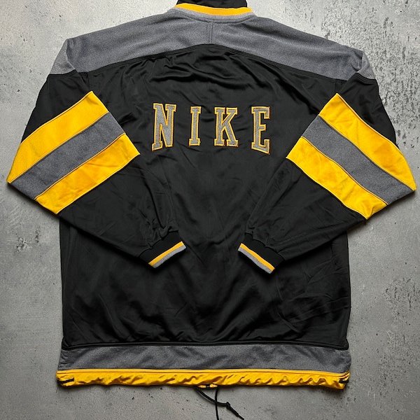 Nike Vintage Zipper Jacket central swoosh logo y2k 90s