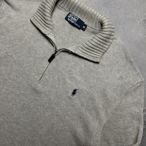 Vintage Polo Ralph Lauren Half Zip 1/4 90s Knitwear y2k 00s
