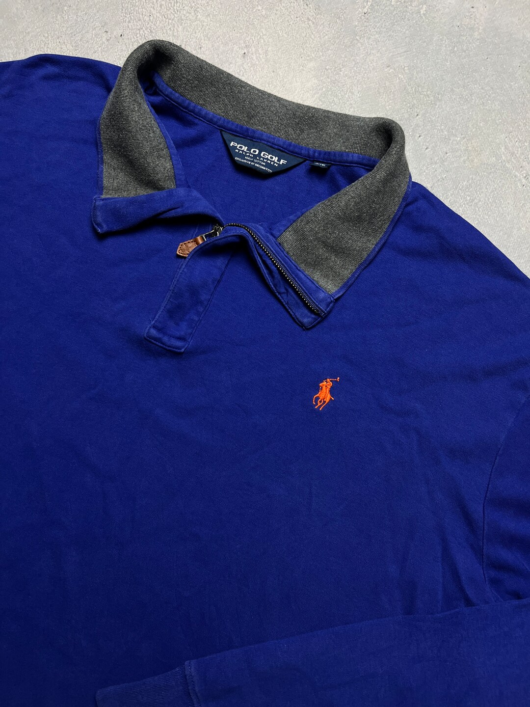Polo Ralph Lauren Golf Half Zip Sweatshirt Small Pony Y2k - Etsy