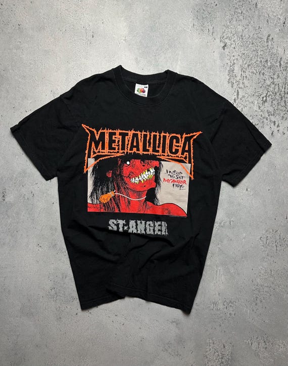LLICA ST. ANGER Tシャツ vintage pushead Metallica Vintage T Shirt 2000's Concert St. Anger Tour