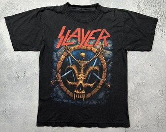 SLAYER 1991年　バンT SLAYER 1991年 バンT Vintage 1991 Slayer Tour T-Shirt Metal