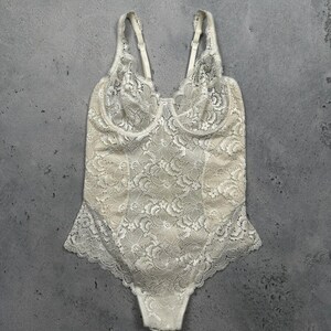 La Perla Lace Vintage Sexy Bodysuit Padded Underwear