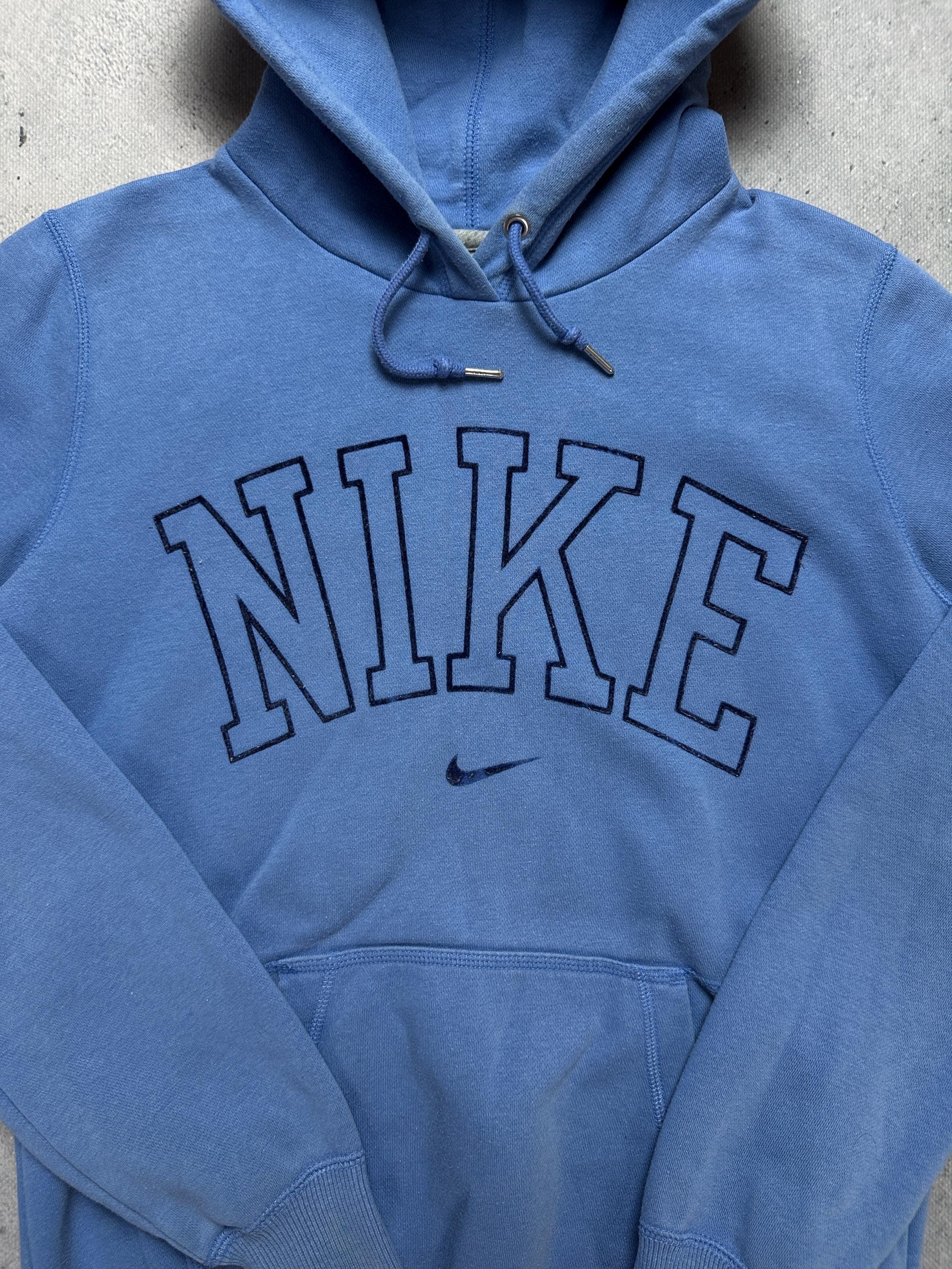 Sweater Vintage Nike Hoodie Blau Vintage Clothing Vintage Nike