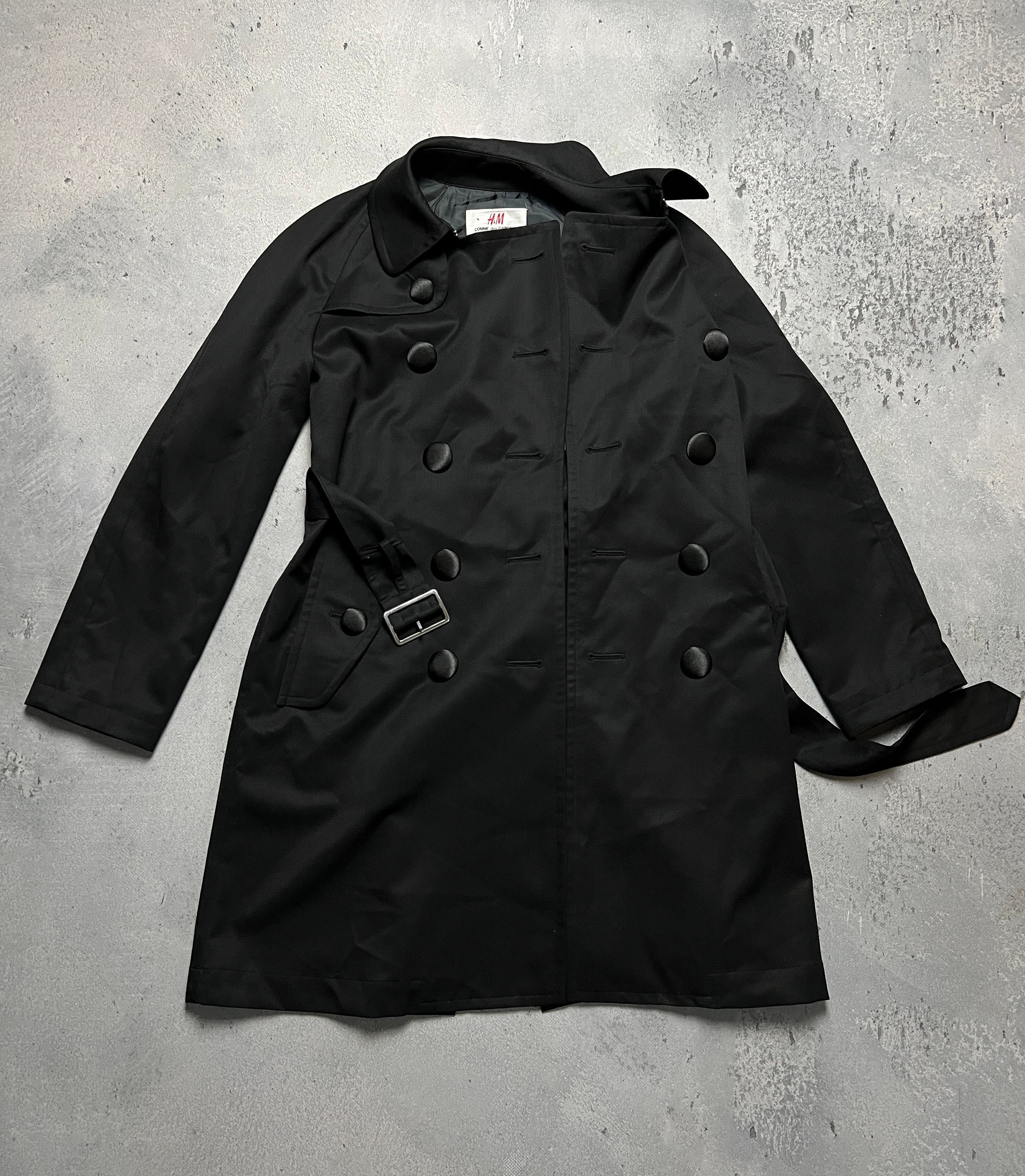 【関税込み】comme des garcons Oversize texture trench coat COMME des GARÇONS Trench Coat – dot COMME