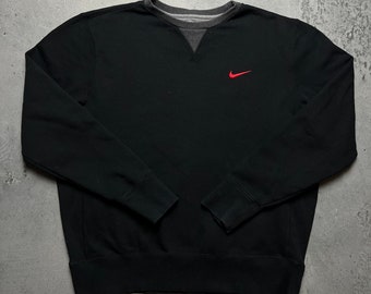 Vintage Crewneck Nike boxy small swoosh y2k passt Logo USA