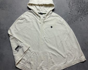 Vintage Hoodie Poncho Nike Trail Runners Swoosh y2k USA 00s