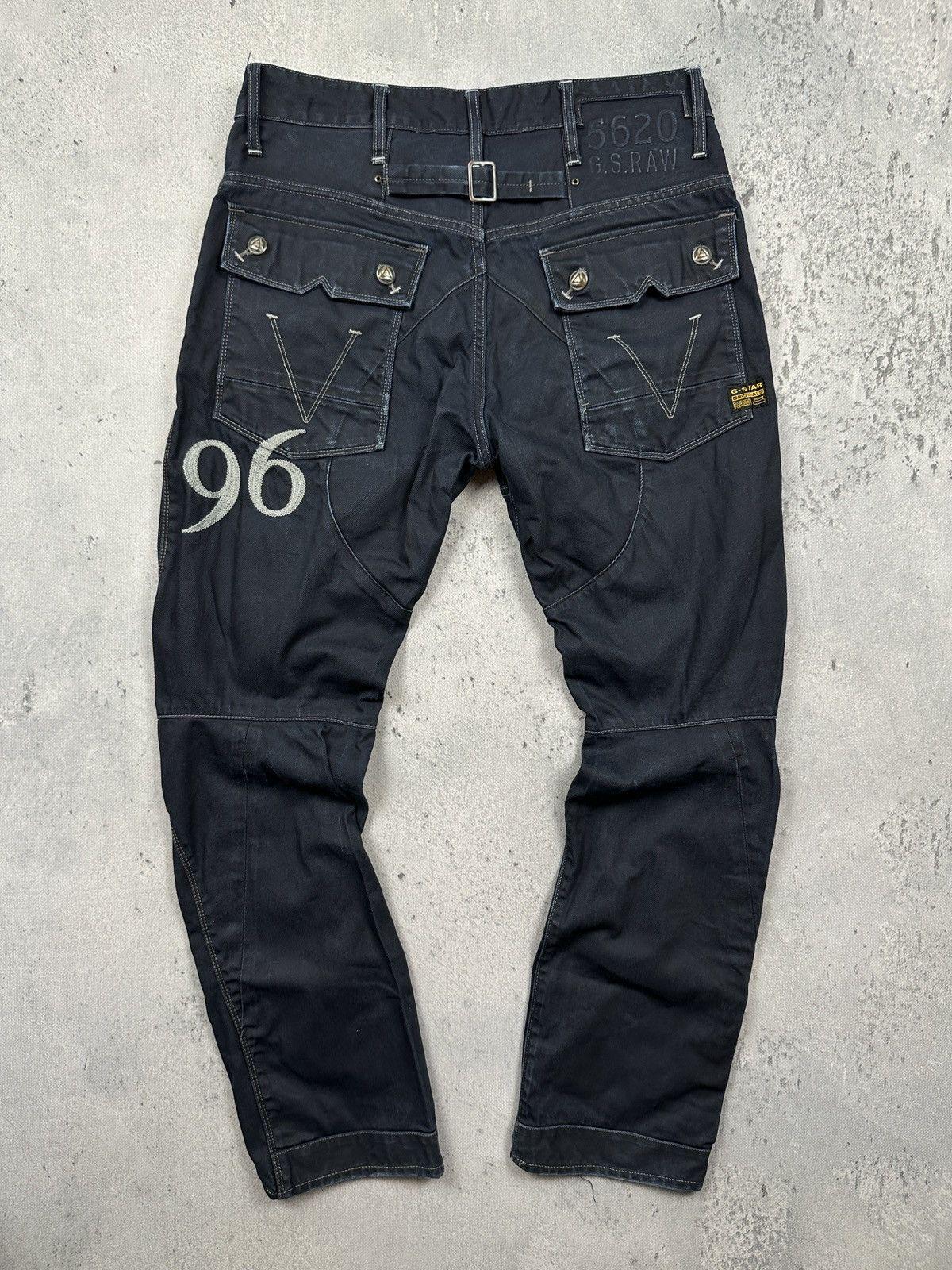 Vintage G-star RAW 3D Motor 5620 Tapered Embro 96 Jeans Avant