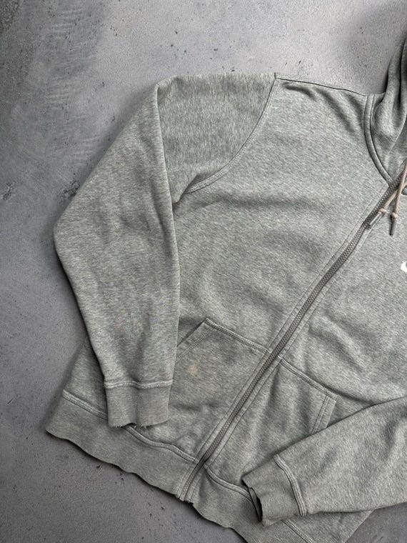 Vintage Zip-up Hoodie Nike Center Logo Swoosh Y2k 00s Hype - Etsy