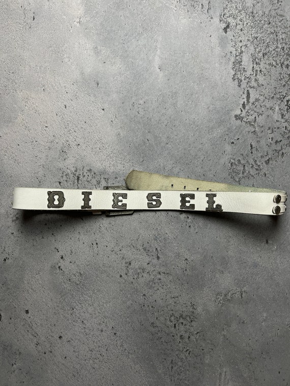 Diesel Belt Archive Y2K, 00s Vintage, Rare, G.O.A., Civilize