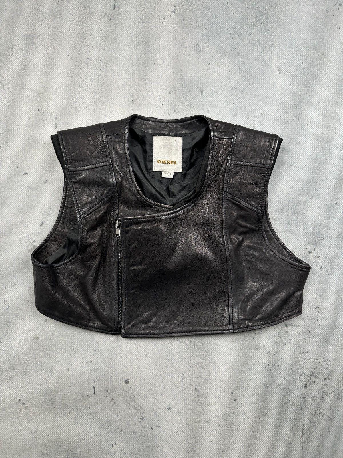 ジャケット・アウター 00s y2k archive diesel gimmick down vest Vintage Diesel Vest - Etsy