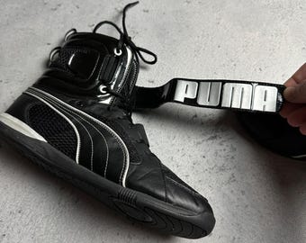 【極美品】Archive PUMA flat shoes black y2k 黒 PUMA Mostro Archive “Monochromatic Black” スニーカー