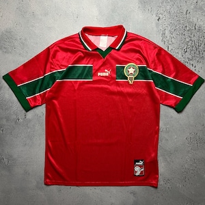 Puma X Morocco 1998-1999 Away Football Shirt World Cup Too Rare
