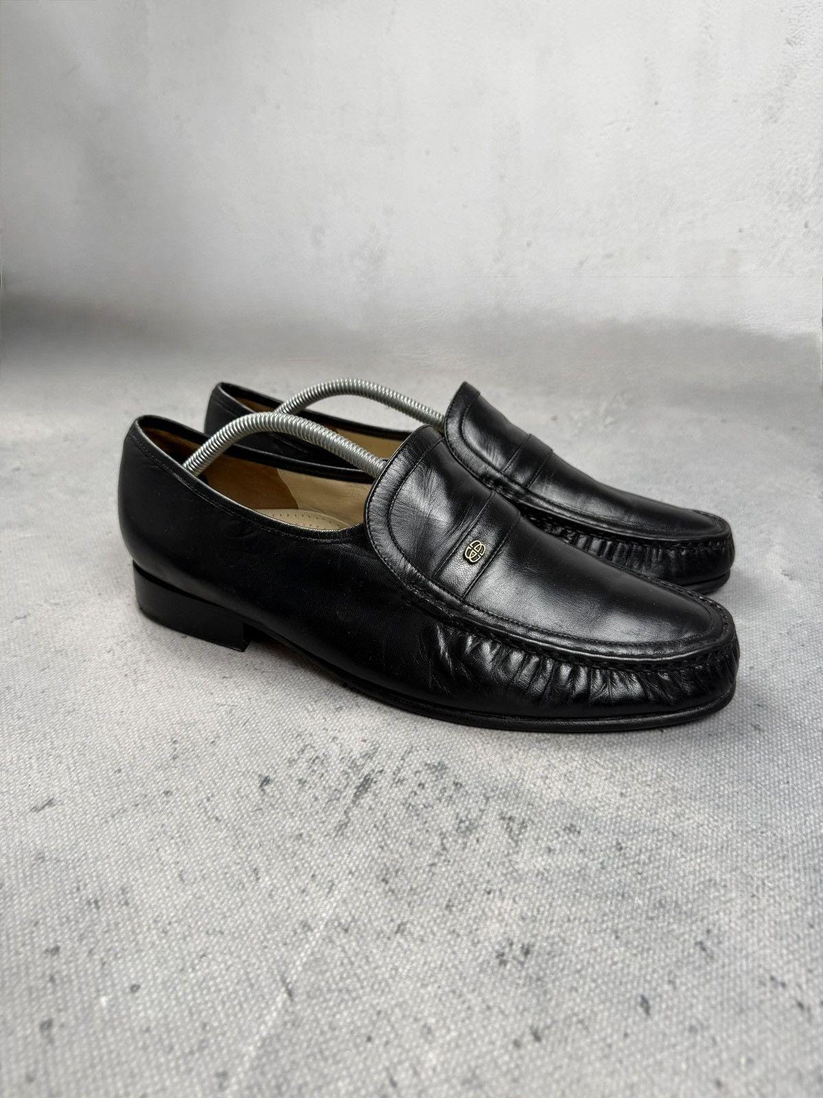 Black Bally Leather Shoes - Etsy