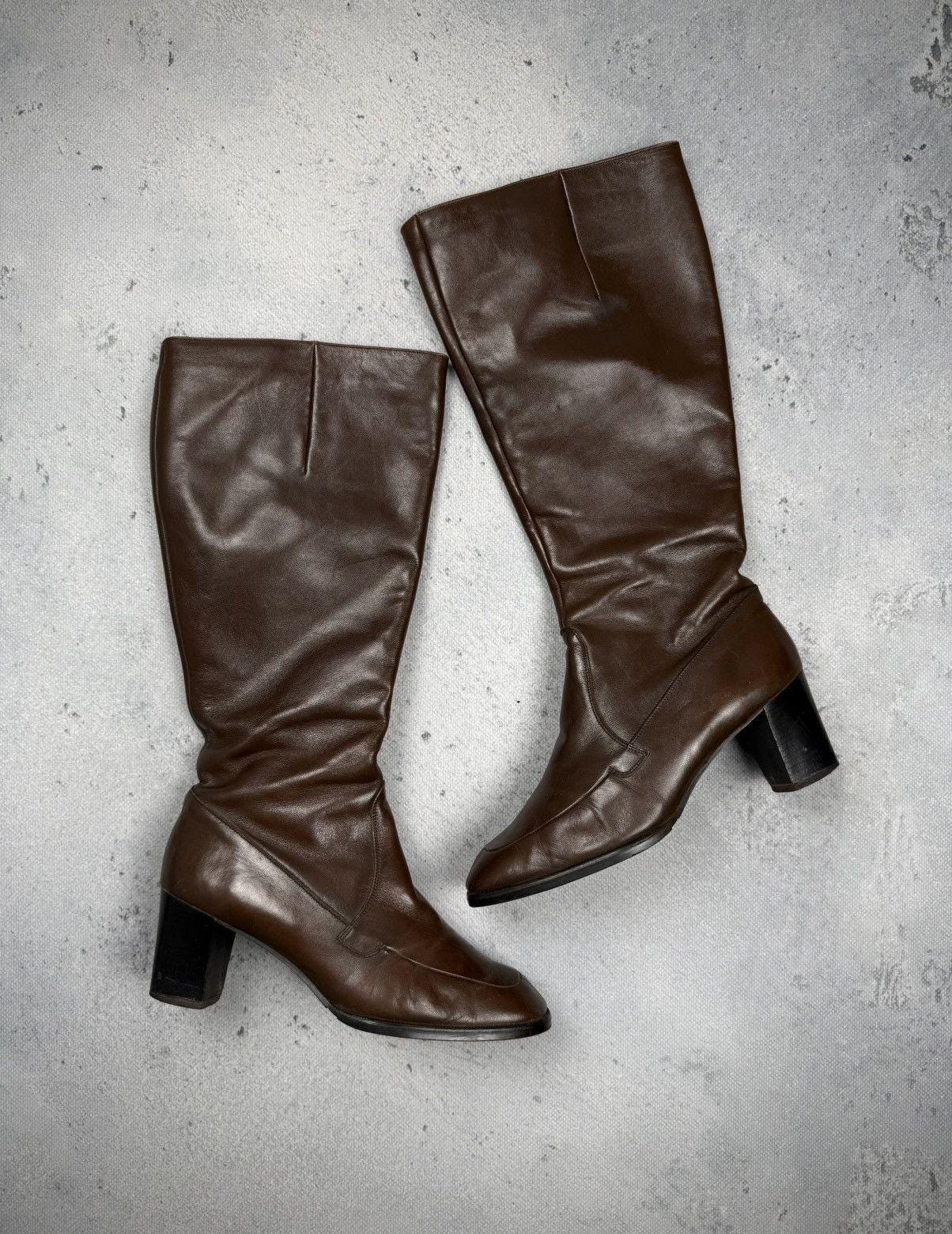 Square Toe Boots 70s - Etsy Australia