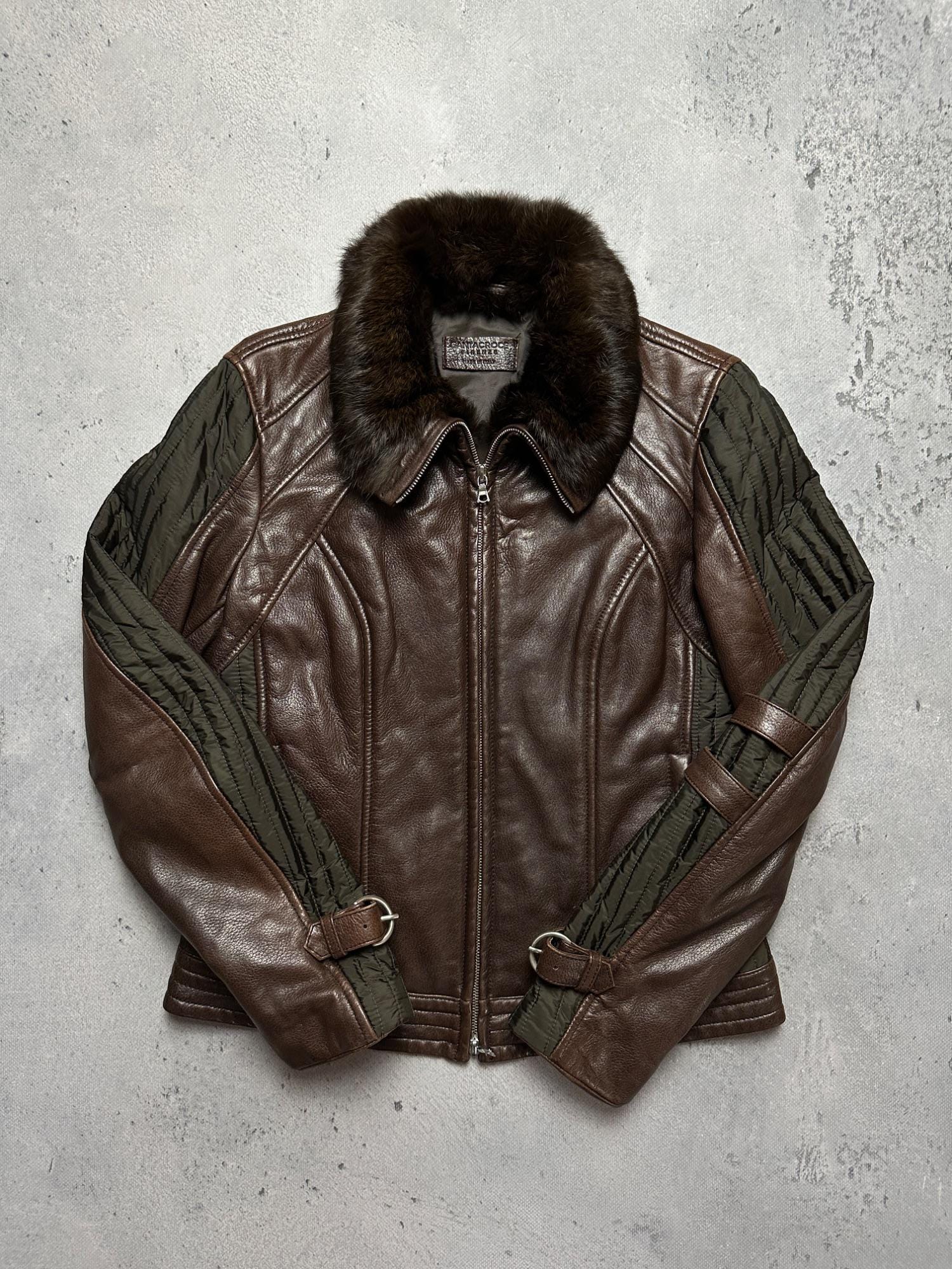 ジャケット・アウター SULLEN archive Italy fur leather jacket ジャケット・アウター SULLEN archive Italy fur leather jacket