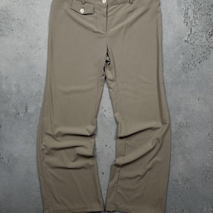 Céline Vintage Phoebe Philo High Waist Wool Pants Trousers