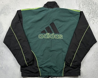 Vintage Y2K Adidas Windbreaker Trainingsjacke 90er Jahre