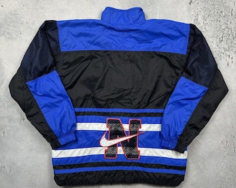 Vintage Nike 1990s Reflective Half Zip Windbreaker Large - Etsy