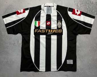 Blokecor Lotto Juventus 2002/2003 Rare 00s Home Vintage Football Soccer Jersey