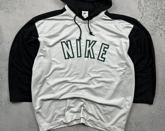 00s NIKE setup mountain parka＋pants Y2K Vintage Nike 00s Y2K Black White Track Suit Hoodie Pants Set - Etsy