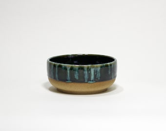 Warm Green Glazed Ceramic Bowls