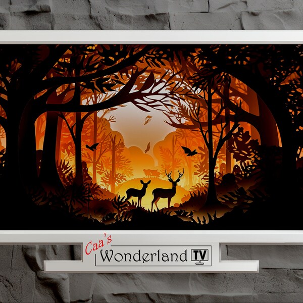 Shadow Box Tv Frame Etsy