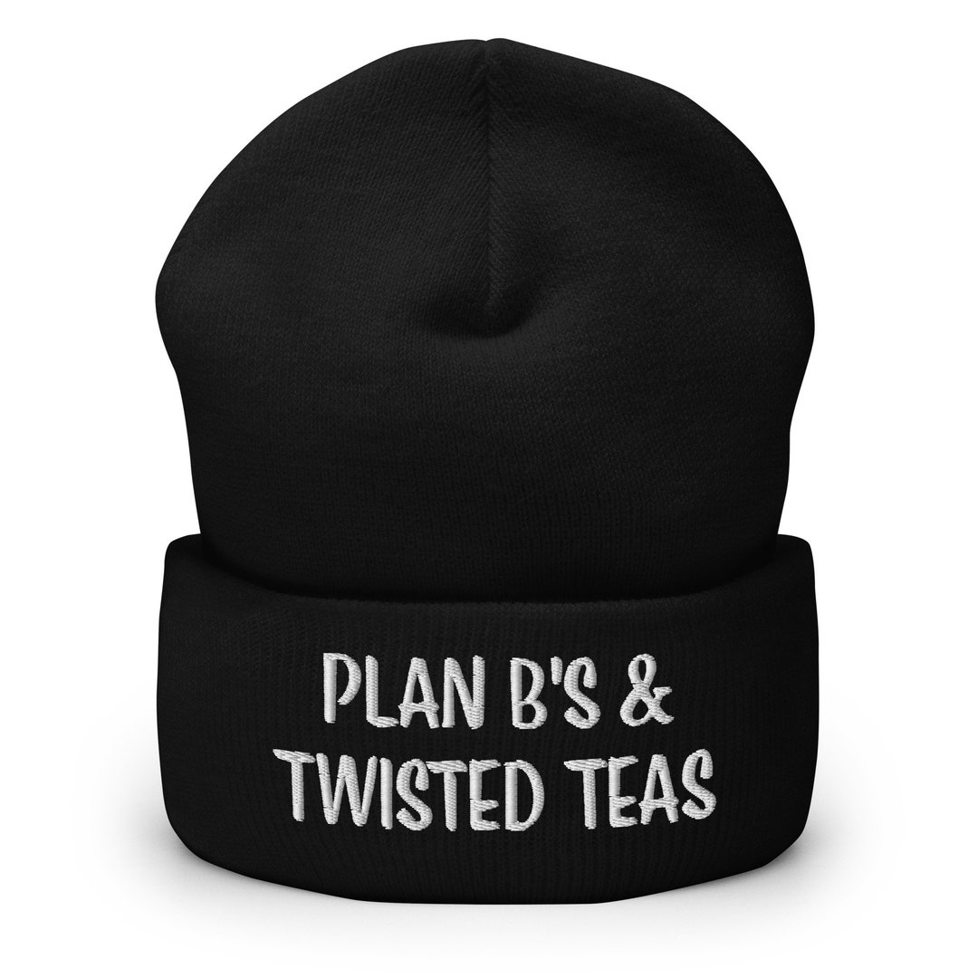 plan-b-s-and-twisted-teas-embroidered-cuffed-beanie-etsy