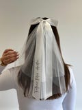 Personalised Bridal Veil | Hen Do | Lace | Bride To Be | Party | Bow | Bridal Accessories product logo