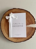 A Letter to My Daughter Wedding Card / Daughter In Law – Personalised Wedding Card, Gift from Mum or Dad, Handmade Card with Fringe Ribbon