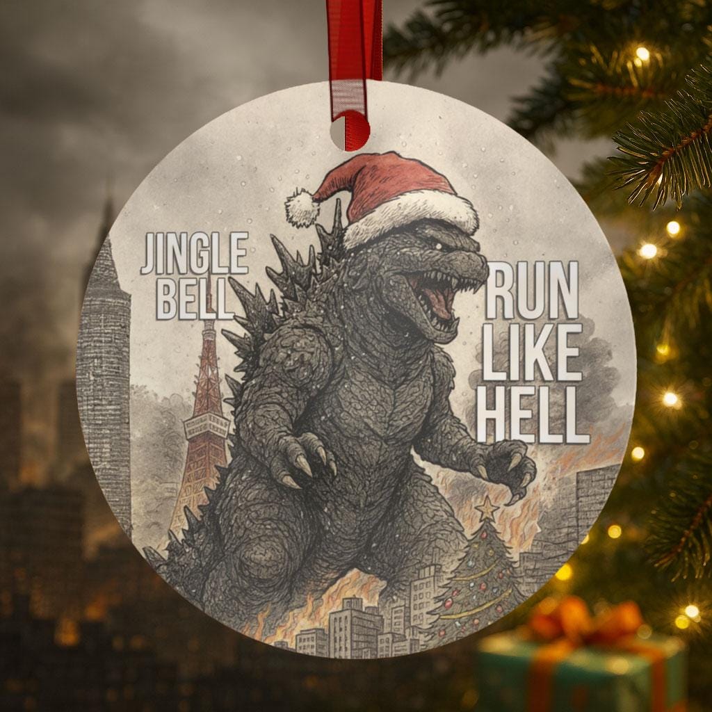Godzilla christmas tree - Etsy 日本