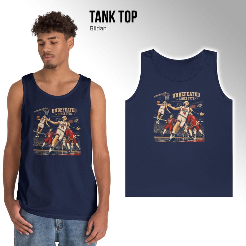 Comfort Colors® 4th of July Tee, Undefeated America Shirt, Funny Founding Fathers T-Shirt, USA Meme, Fourth of July Gift, Independence Day 画像 12